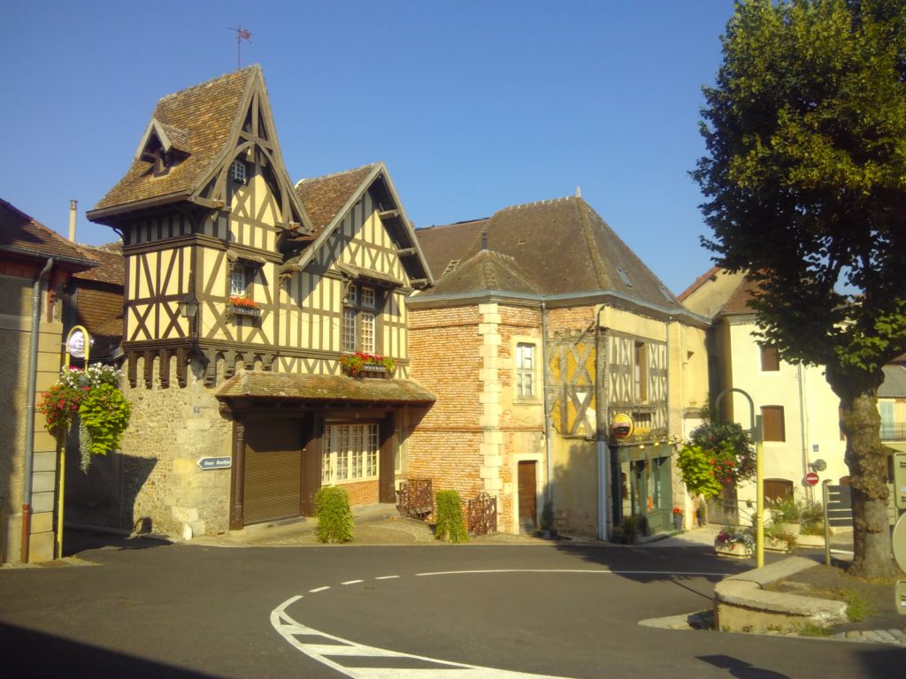 Le vieux bourg de Bourbon-Lancy